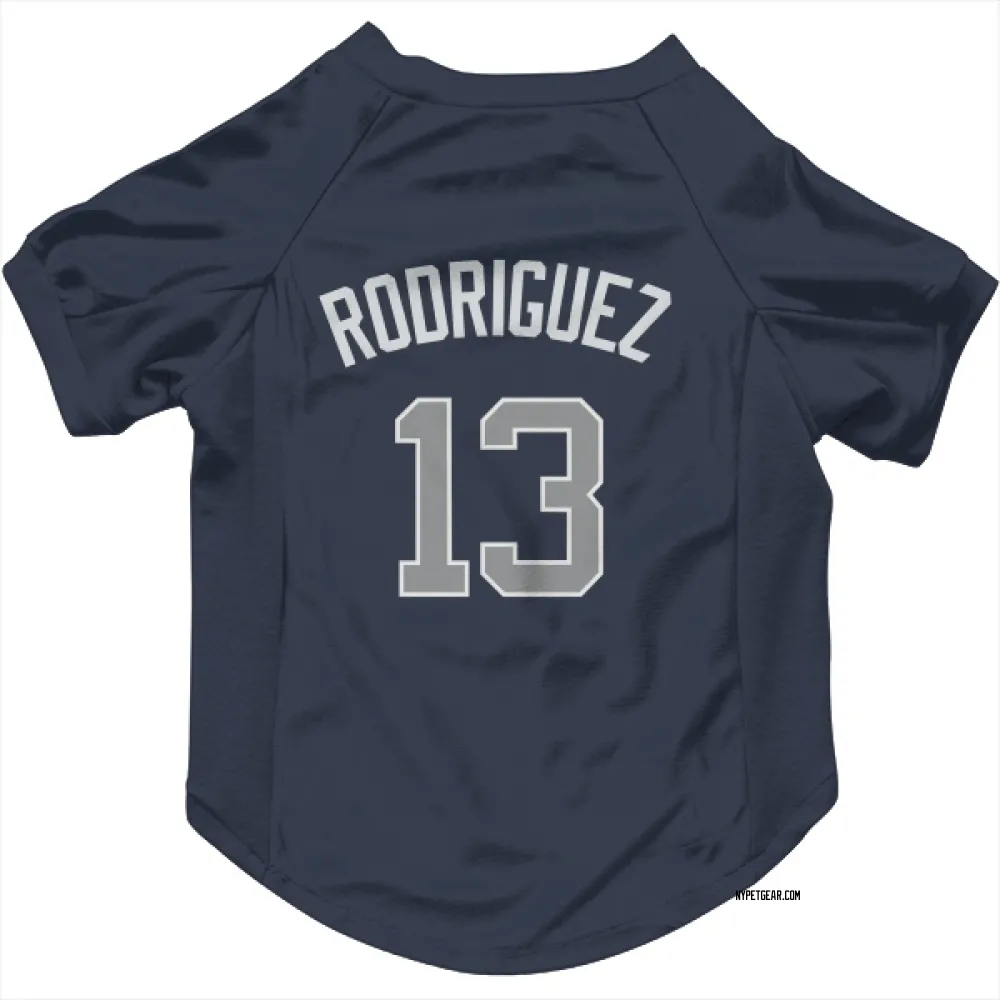 New York Yankees Alex Rodriguez Navy Pet Jersey for Dog & Cat