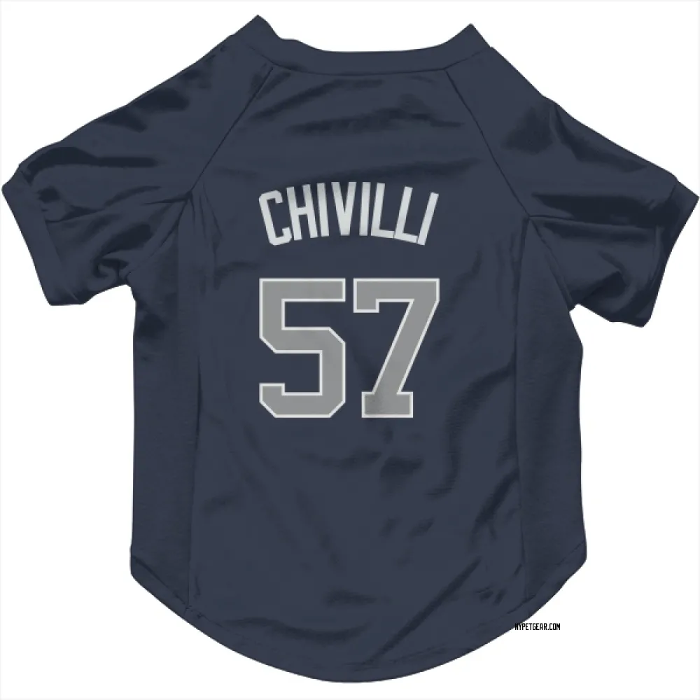 New York Yankees Angel Chivilli Navy Pet Jersey for Dog & Cat