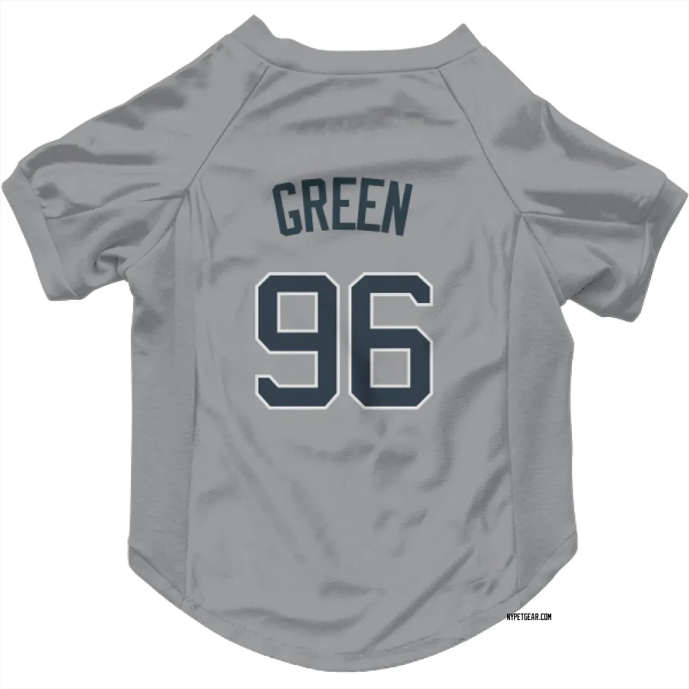 New York Yankees Austin Green Gray Pet Jersey for Dog & Cat