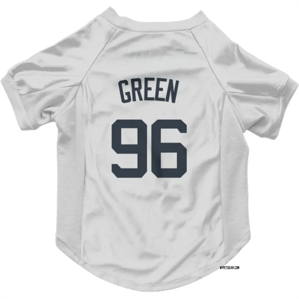 New York Yankees Austin Green White Pet Jersey for Dog & Cat