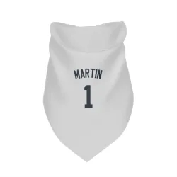 New York Yankees Billy Martin White Pet Bandana for Dog & Cat