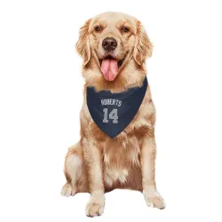 New York Yankees Brian Roberts Navy Pet Bandana for Dog & Cat
