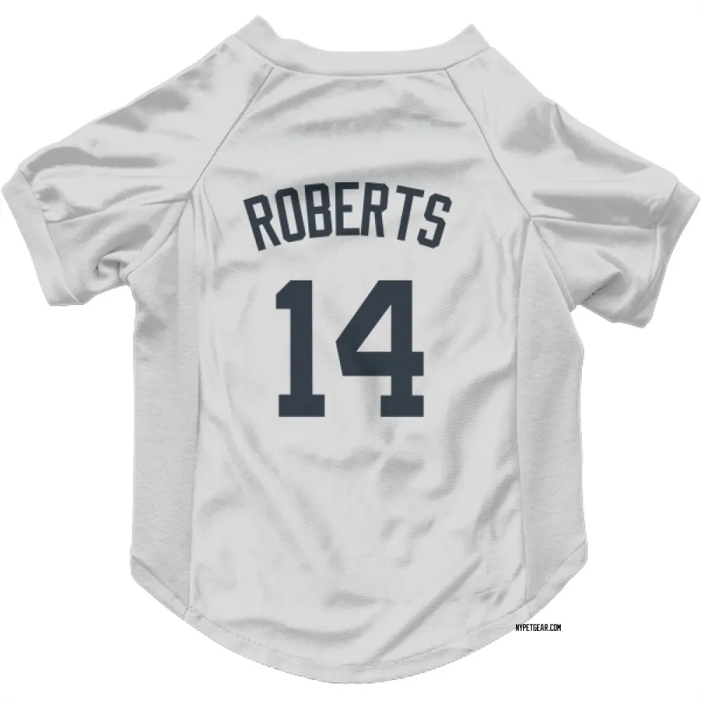 New York Yankees Brian Roberts White Pet Jersey for Dog & Cat