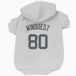 New York Yankees Cade Winquest White Pet Hoodie for Dog & Cat