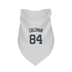 New York Yankees Carson Coleman White Pet Bandana for Dog & Cat