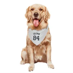 New York Yankees Carson Coleman White Pet Bandana for Dog & Cat