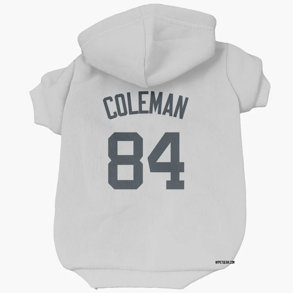 New York Yankees Carson Coleman White Pet Hoodie for Dog & Cat
