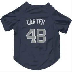 New York Yankees Chris Carter Navy Pet Jersey for Dog & Cat