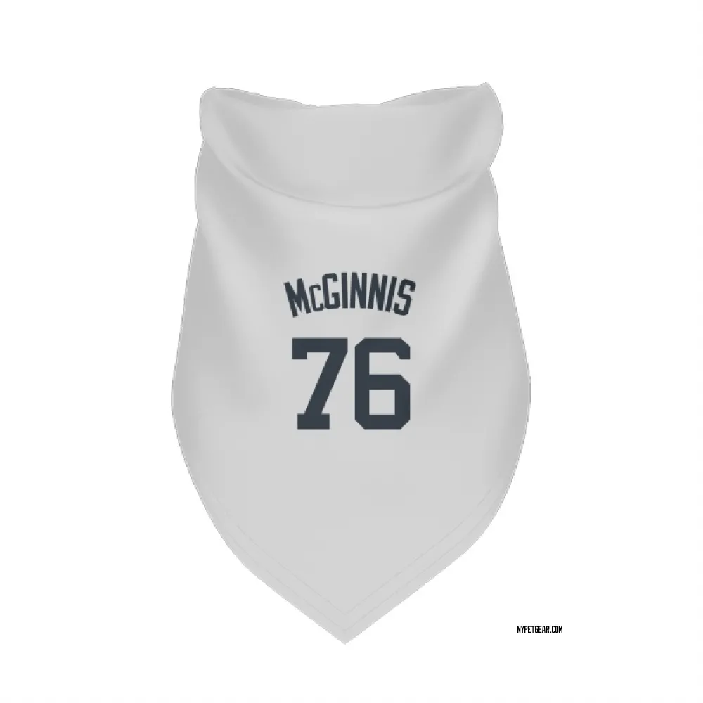 New York Yankees Connor McGinnis White Pet Bandana for Dog & Cat