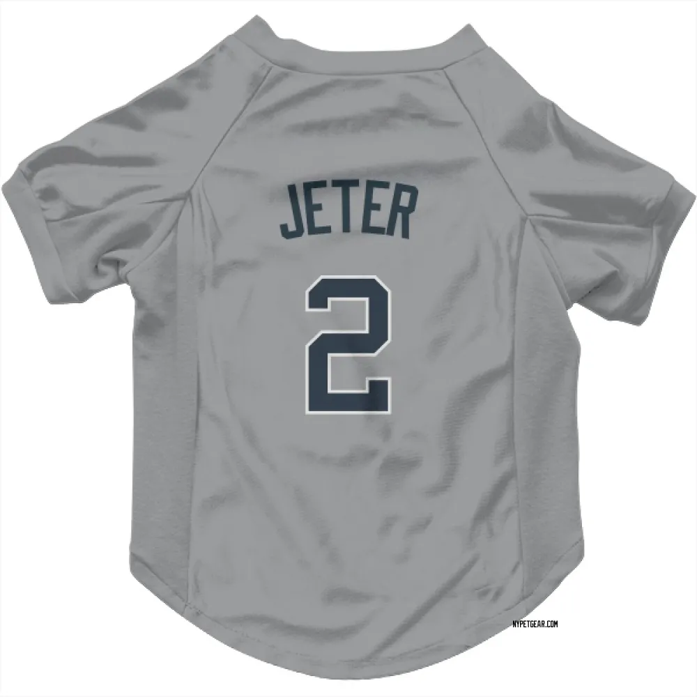 Derek Jeter Dog Jersey, Derek Jeter Pet Jerseys For Dog, Puppy & Cat ...