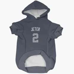 New York Yankees Derek Jeter Navy Pet Hoodie for Dog & Cat