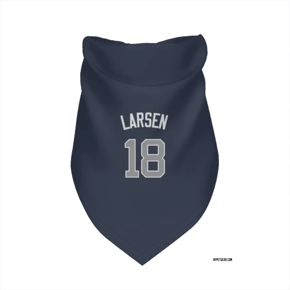 New York Yankees Don Larsen Navy Pet Bandana for Dog & Cat