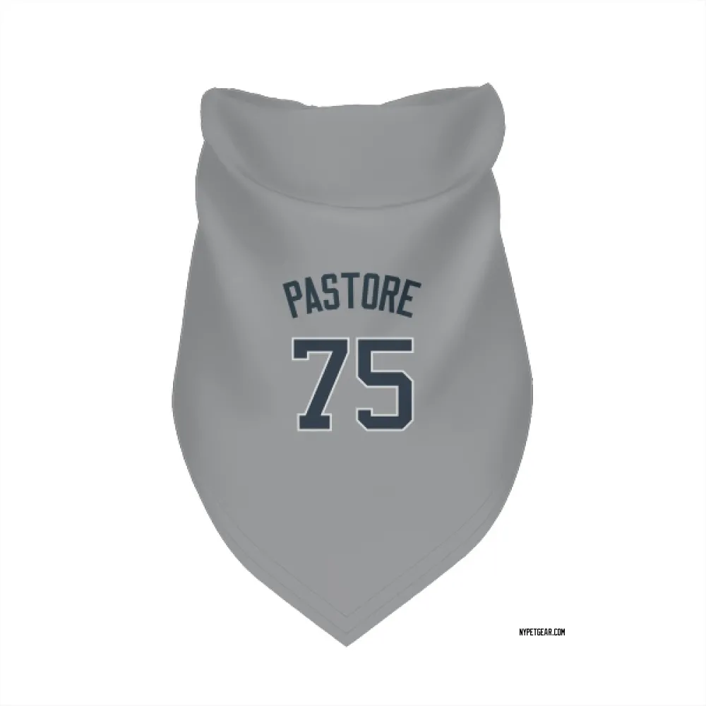 New York Yankees Duncan Pastore Gray Pet Bandana for Dog & Cat