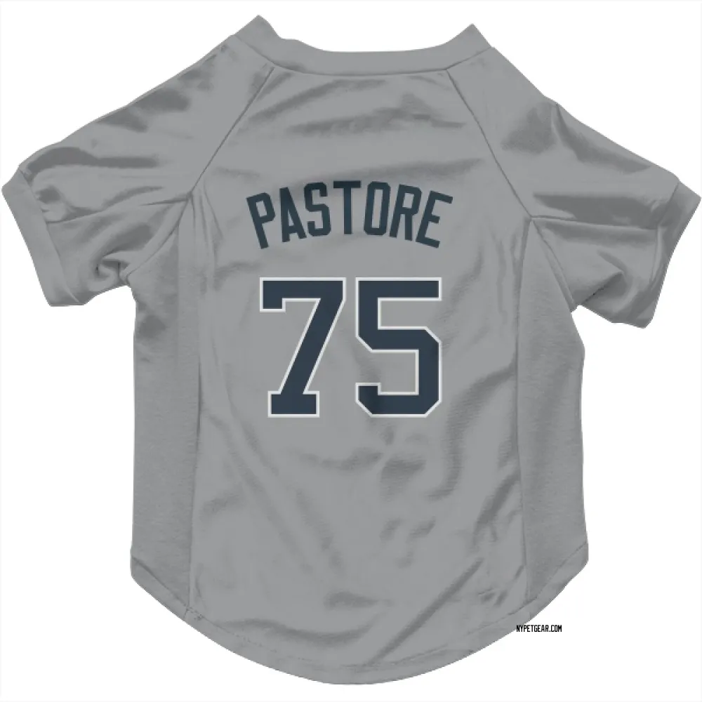 New York Yankees Duncan Pastore Gray Pet Jersey for Dog & Cat