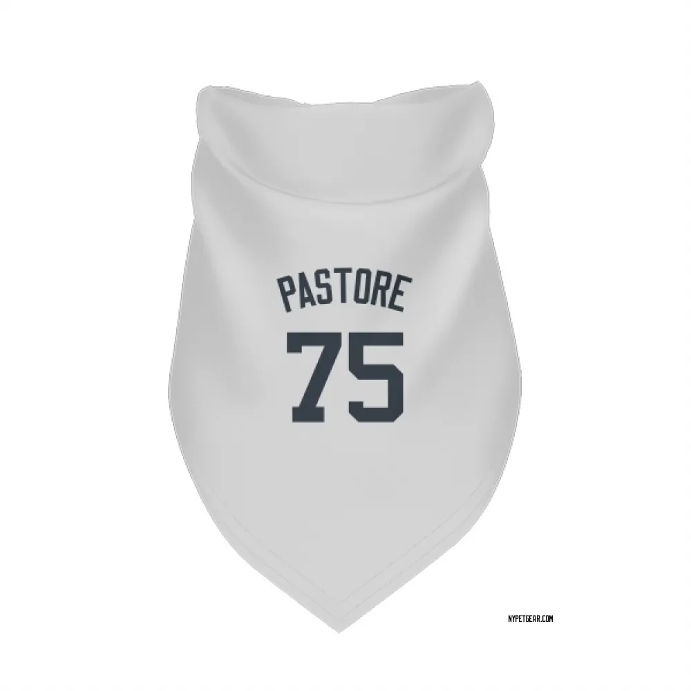 New York Yankees Duncan Pastore White Pet Bandana for Dog & Cat