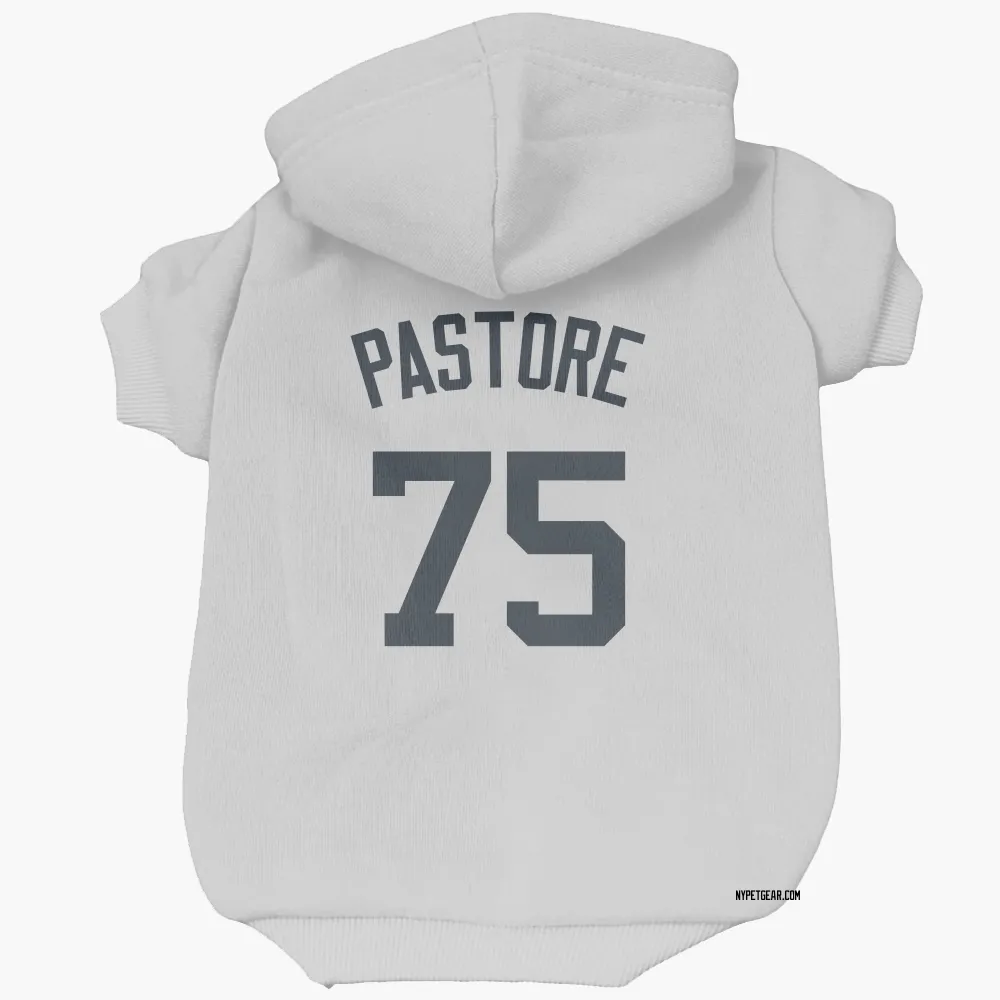 New York Yankees Duncan Pastore White Pet Hoodie for Dog & Cat