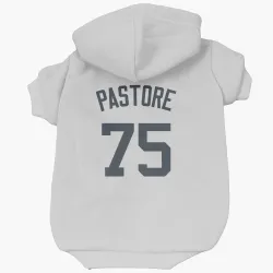 New York Yankees Duncan Pastore White Pet Hoodie for Dog & Cat
