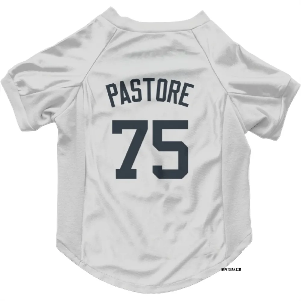 New York Yankees Duncan Pastore White Pet Jersey for Dog & Cat