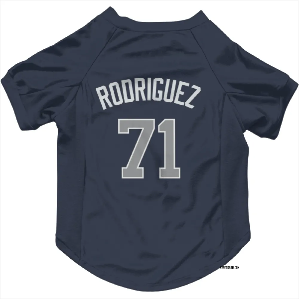 New York Yankees Elmer Rodriguez Navy Pet Jersey for Dog & Cat