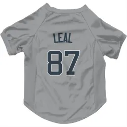 New York Yankees Erick Leal Gray Pet Jersey for Dog & Cat