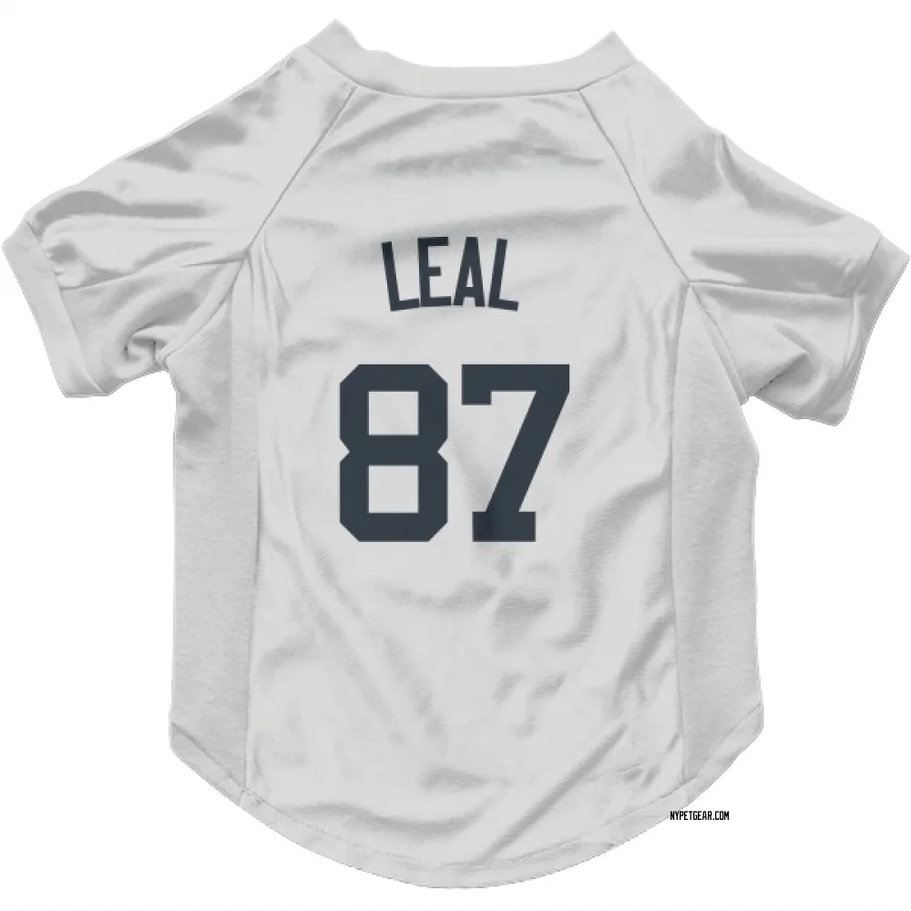 New York Yankees Erick Leal White Pet Jersey for Dog & Cat