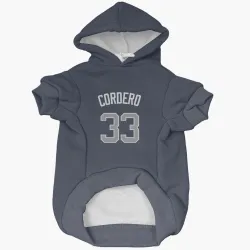 New York Yankees Franchy Cordero Navy Pet Hoodie for Dog & Cat