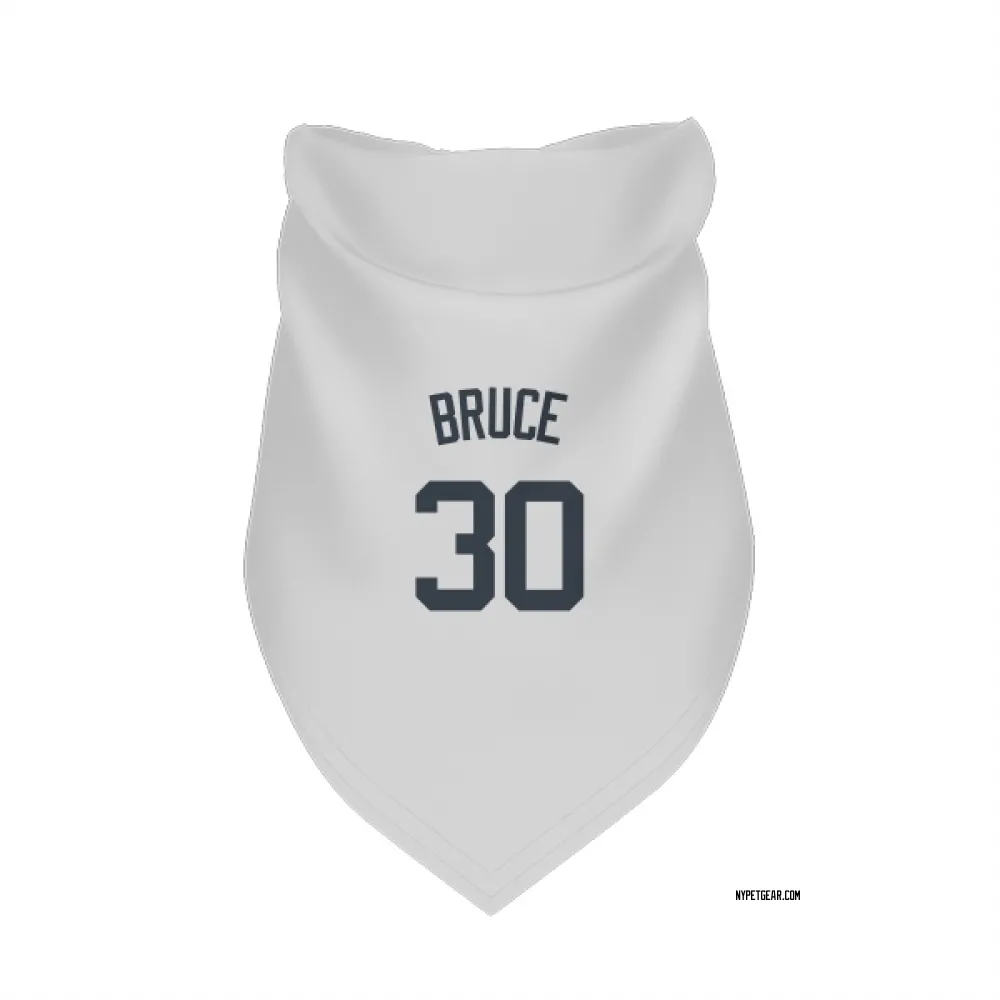 New York Yankees Jay Bruce White Pet Bandana for Dog & Cat