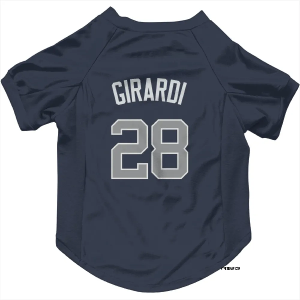 New York Yankees Joe Girardi Navy Pet Jersey for Dog & Cat