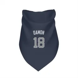 New York Yankees Johnny Damon Navy Pet Bandana for Dog & Cat