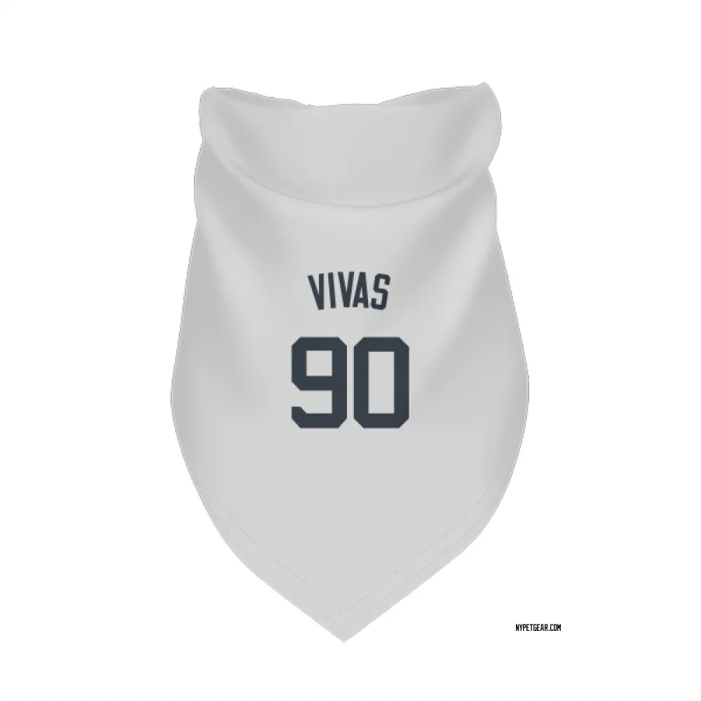 New York Yankees Jorbit Vivas White Pet Bandana for Dog & Cat