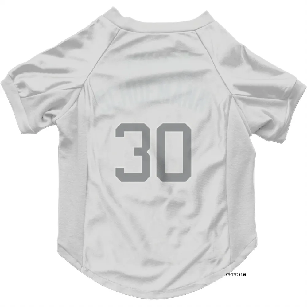 New York Yankees Max Schuemann White Pet Jersey for Dog & Cat