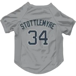 New York Yankees Mel Stottlemyre Gray Pet Jersey for Dog & Cat