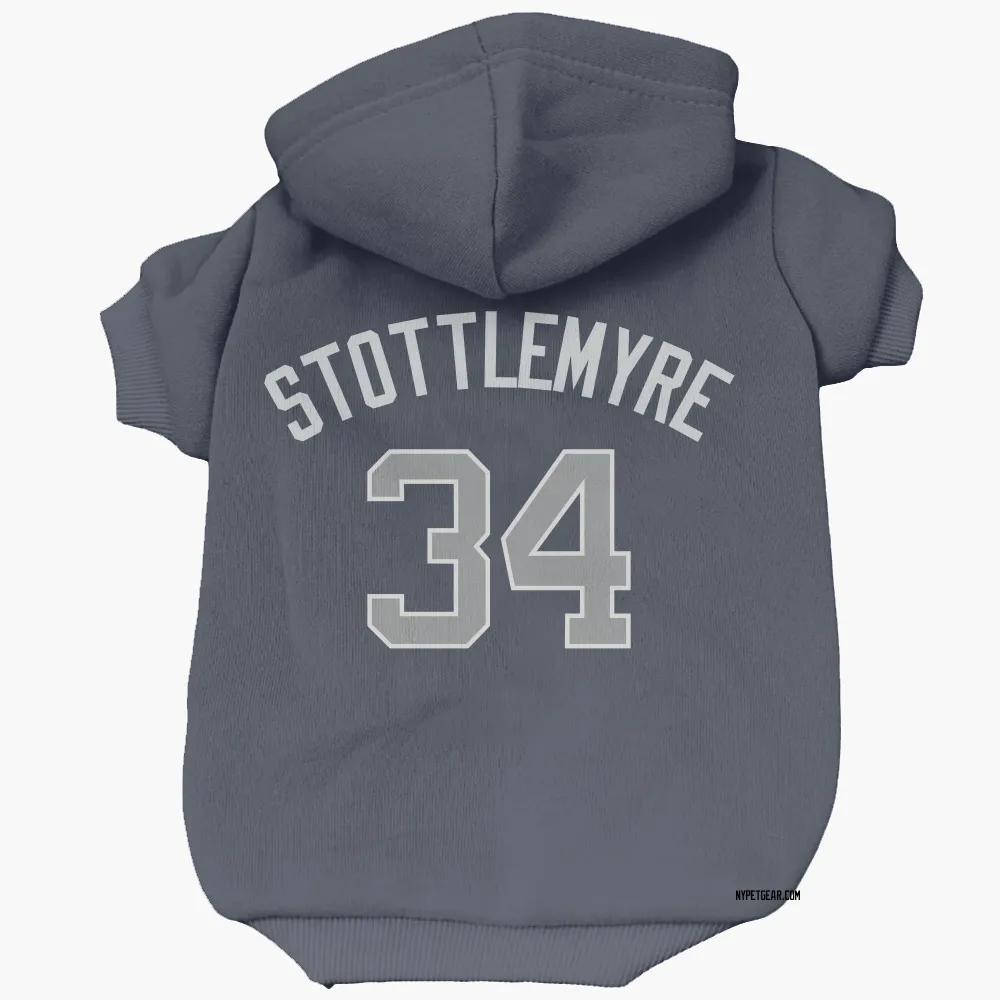 New York Yankees Mel Stottlemyre Navy Pet Hoodie for Dog & Cat