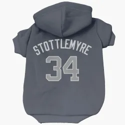 New York Yankees Mel Stottlemyre Navy Pet Hoodie for Dog & Cat
