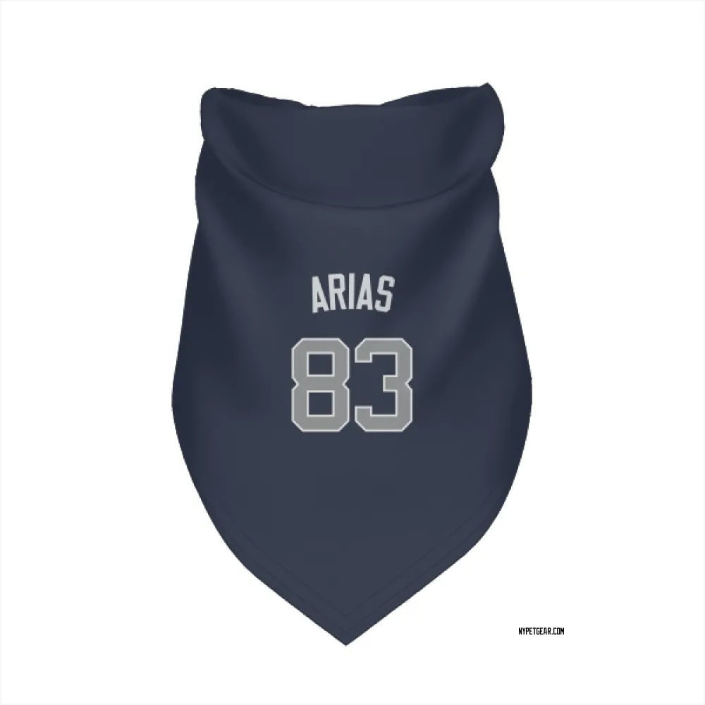 New York Yankees Michael Arias Navy Pet Bandana for Dog & Cat