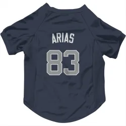 New York Yankees Michael Arias Navy Pet Jersey for Dog & Cat