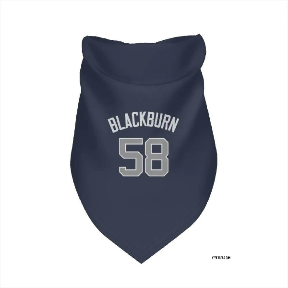 New York Yankees Paul Blackburn Navy Pet Bandana for Dog & Cat