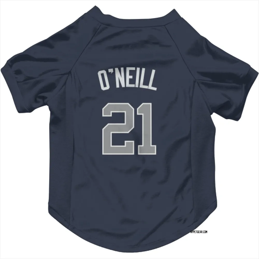 New York Yankees Paul O'Neill Navy Pet Jersey for Dog & Cat