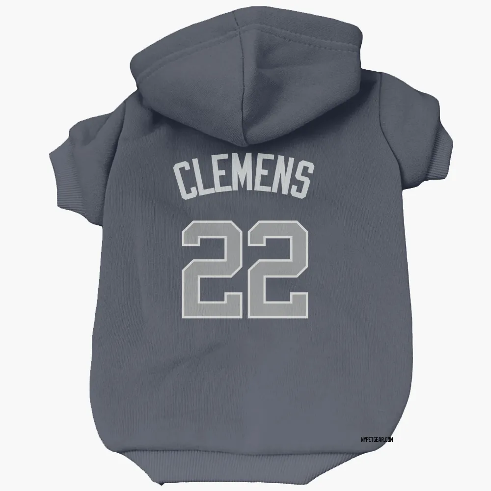 New York Yankees Roger Clemens Navy Pet Hoodie for Dog & Cat
