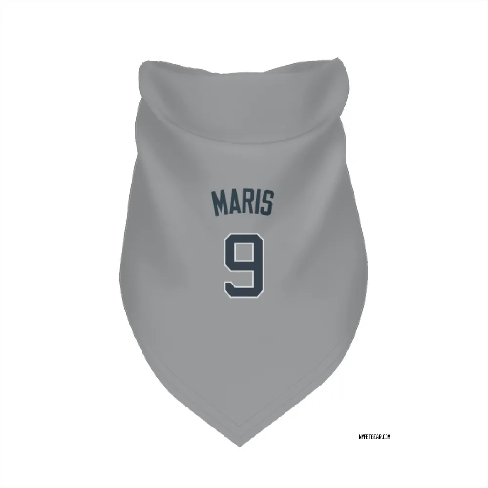 New York Yankees Roger Maris Gray Pet Bandana for Dog & Cat