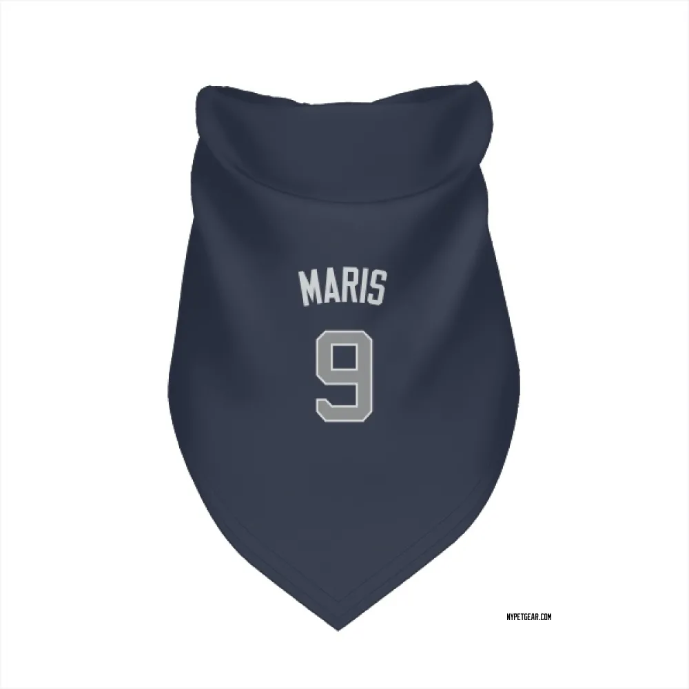 New York Yankees Roger Maris Navy Pet Bandana for Dog & Cat