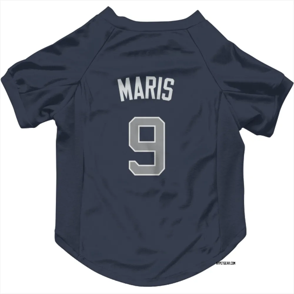 New York Yankees Roger Maris Navy Pet Jersey for Dog & Cat