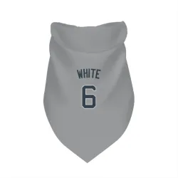 New York Yankees Roy White Gray Pet Bandana for Dog & Cat