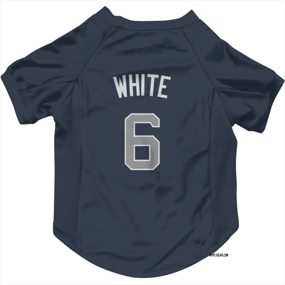 New York Yankees Roy White Navy Pet Jersey for Dog & Cat