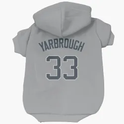 New York Yankees Ryan Yarbrough Gray Pet Hoodie for Dog & Cat