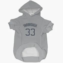 New York Yankees Ryan Yarbrough Gray Pet Hoodie for Dog & Cat