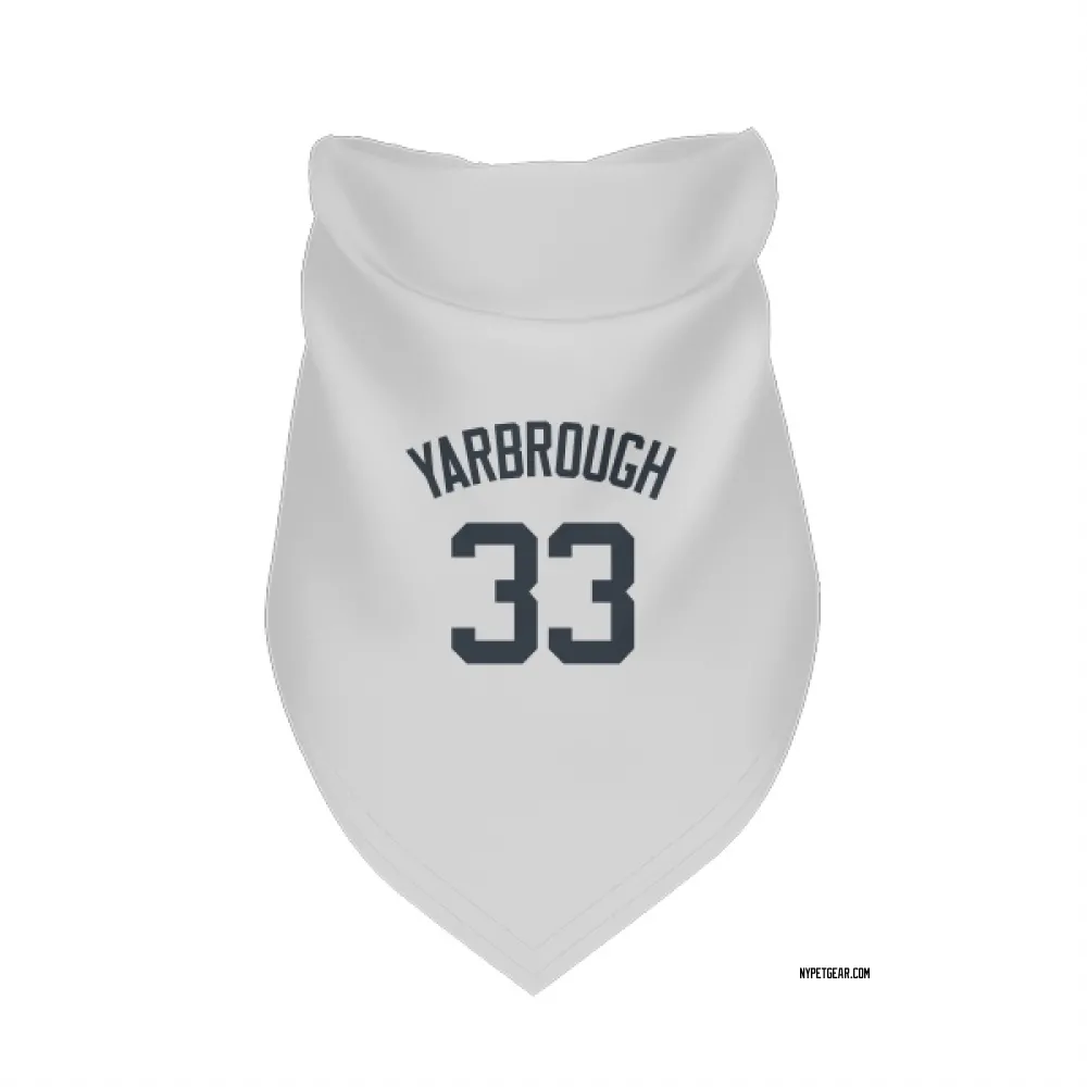 New York Yankees Ryan Yarbrough White Pet Bandana for Dog & Cat