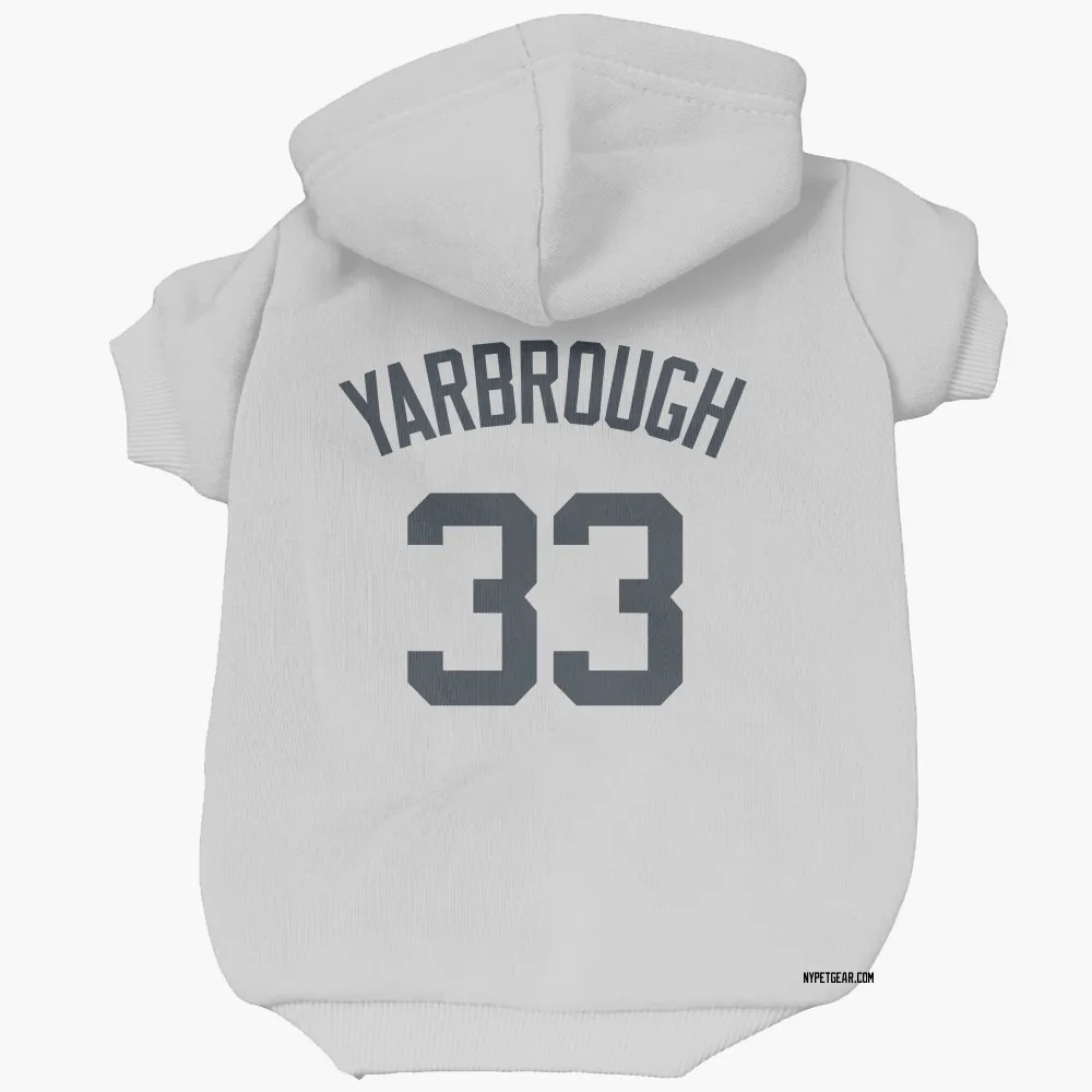 New York Yankees Ryan Yarbrough White Pet Hoodie for Dog & Cat