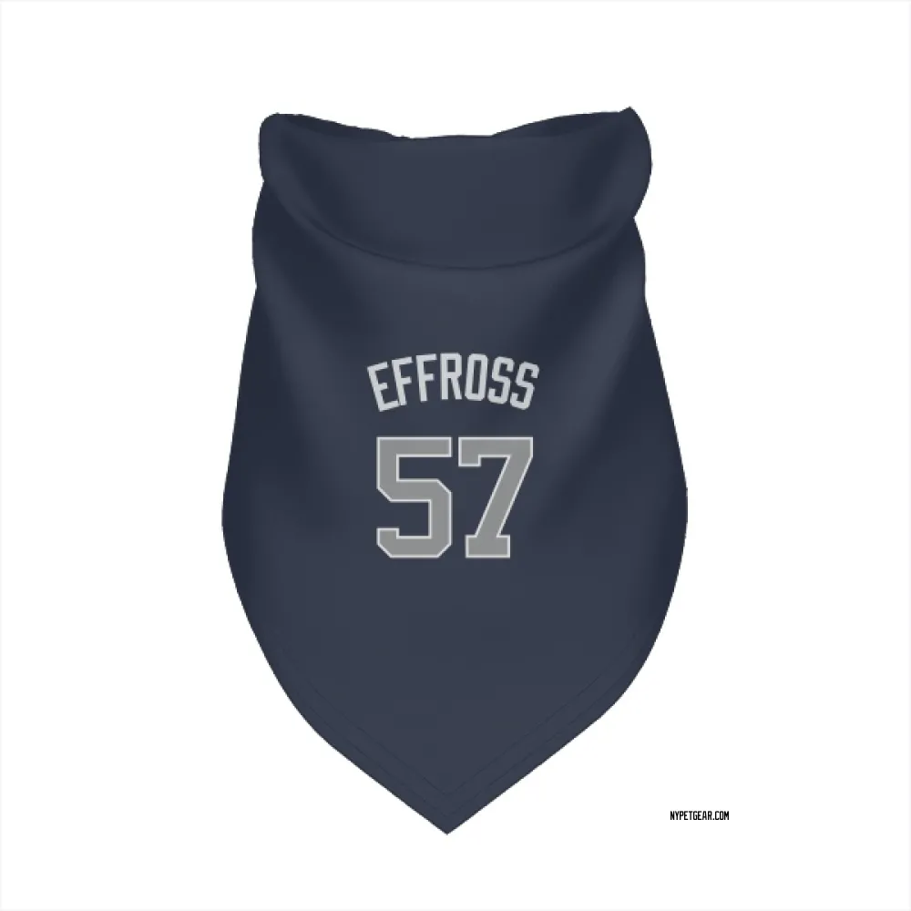 New York Yankees Scott Effross Navy Pet Bandana for Dog & Cat