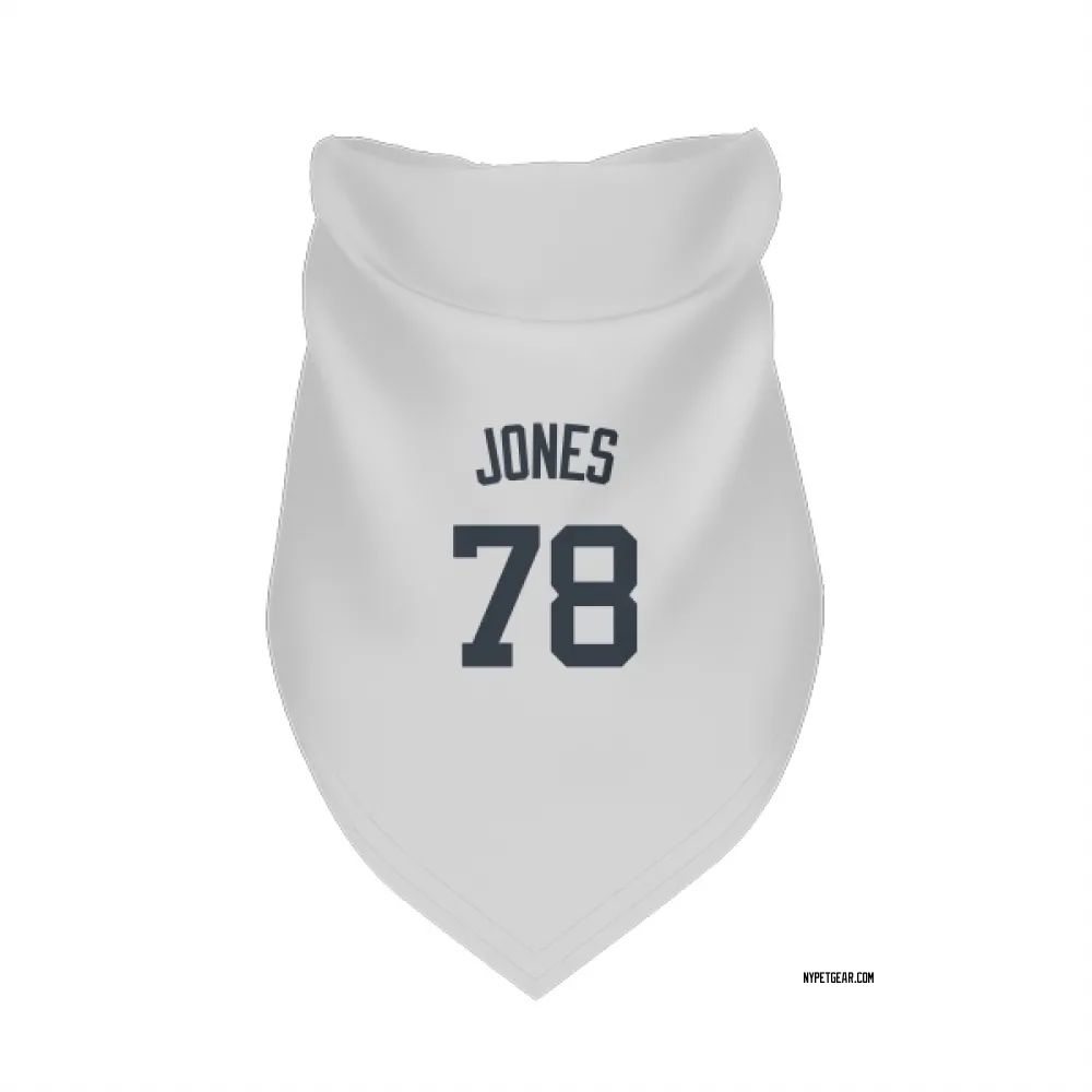 New York Yankees Spencer Jones White Pet Bandana for Dog & Cat